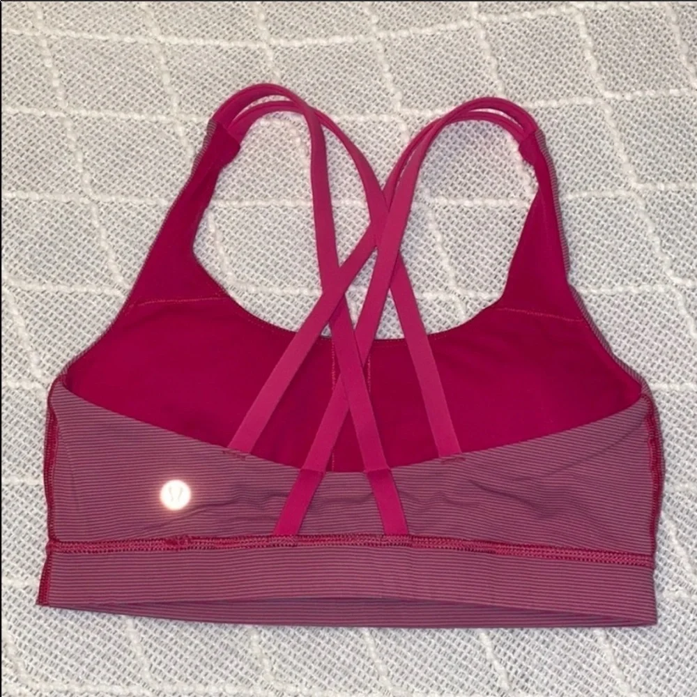 Lululemon Pink Energy Bra